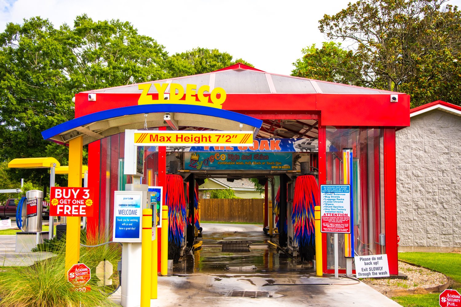 Zydeco Ride & Shine Car Wash Lafayette LA