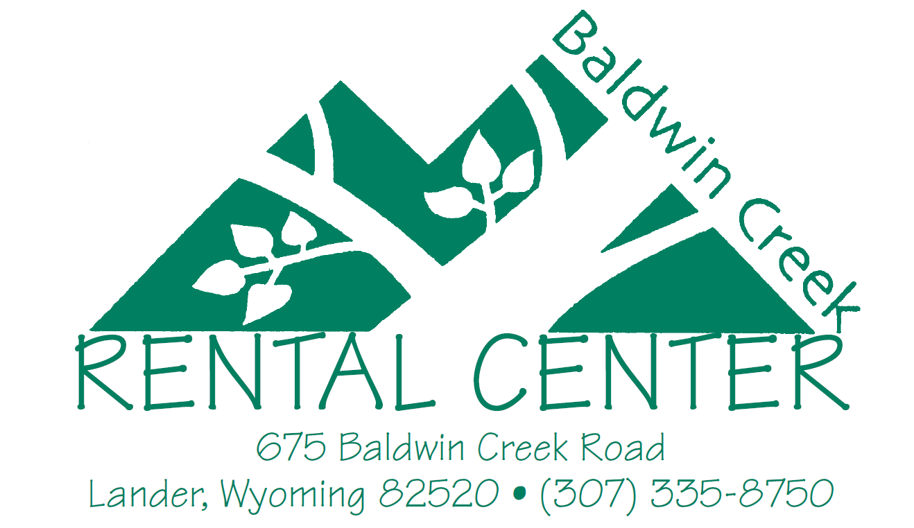 Tool & Party Supply Rentals Lander WY Baldwin Creek Rental Center