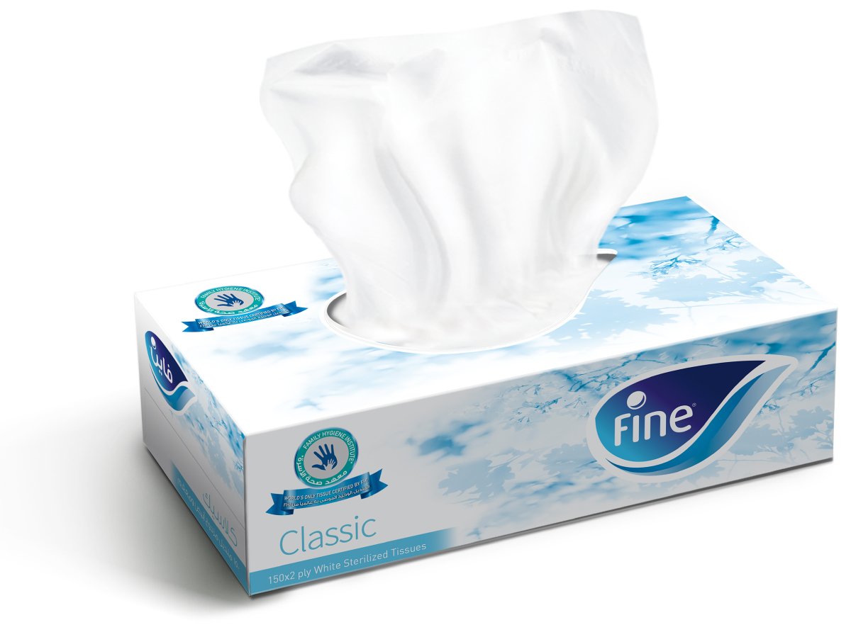 Fine Sterilized Facial Tissues