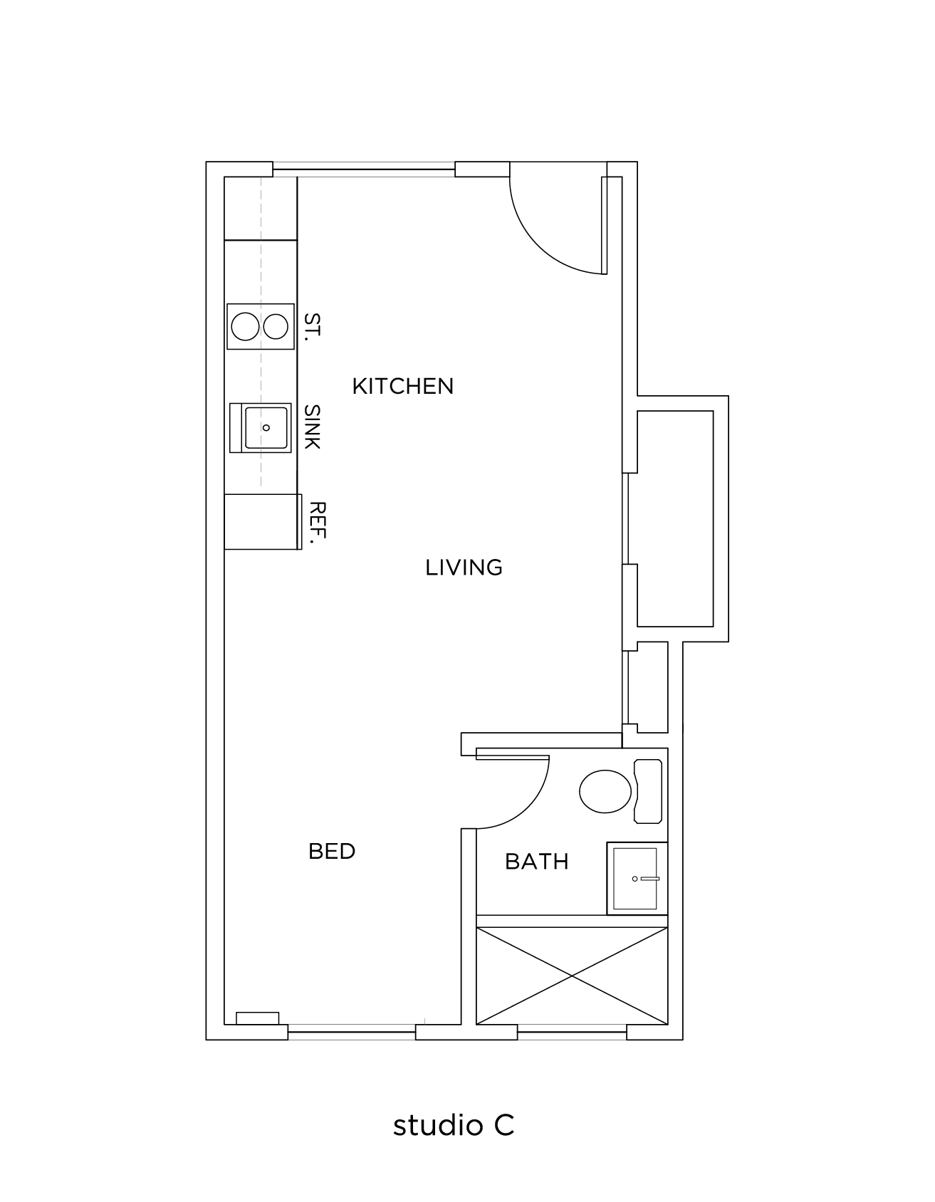 The Cove at PB Studio Apartment Homes in Pacific Beach, CA