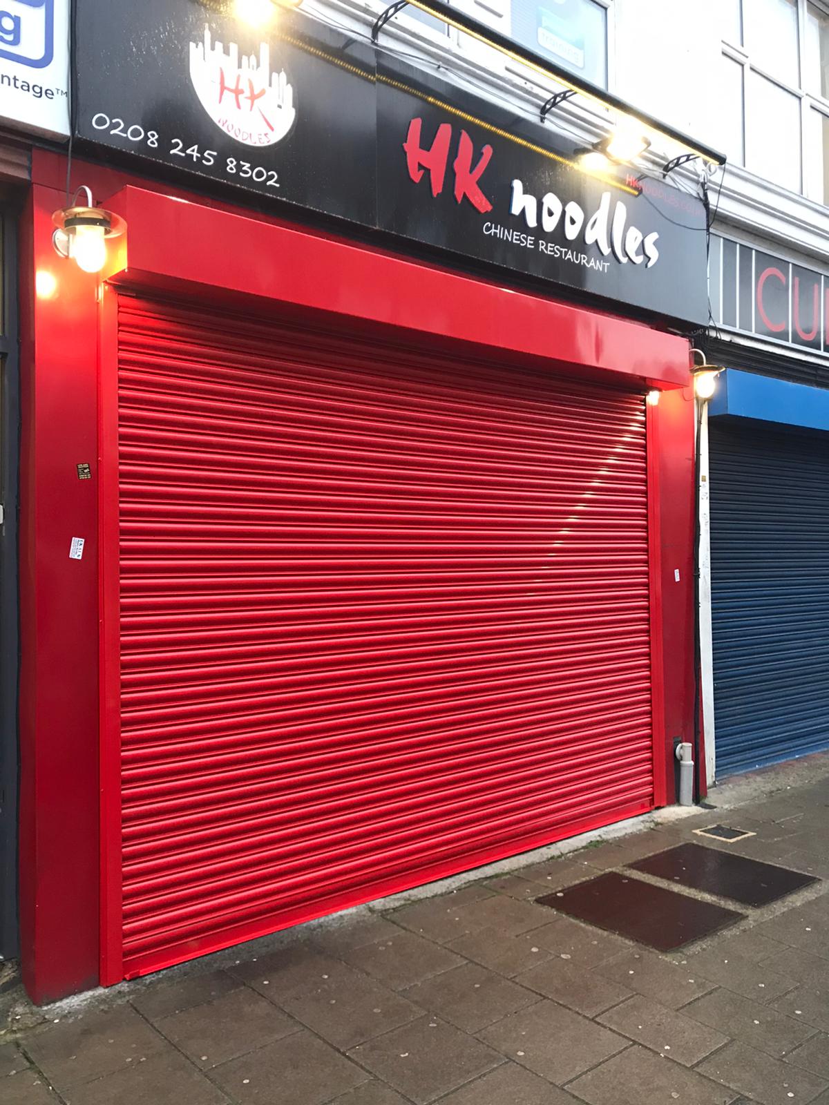 Shopfront installation G & K Shopfronts & Shutter Ltd