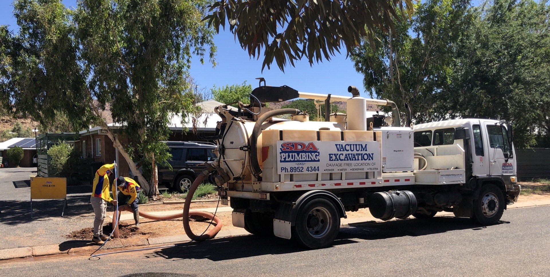 Wet Hire Equipment in Alice Springs NT SDA Plumbing