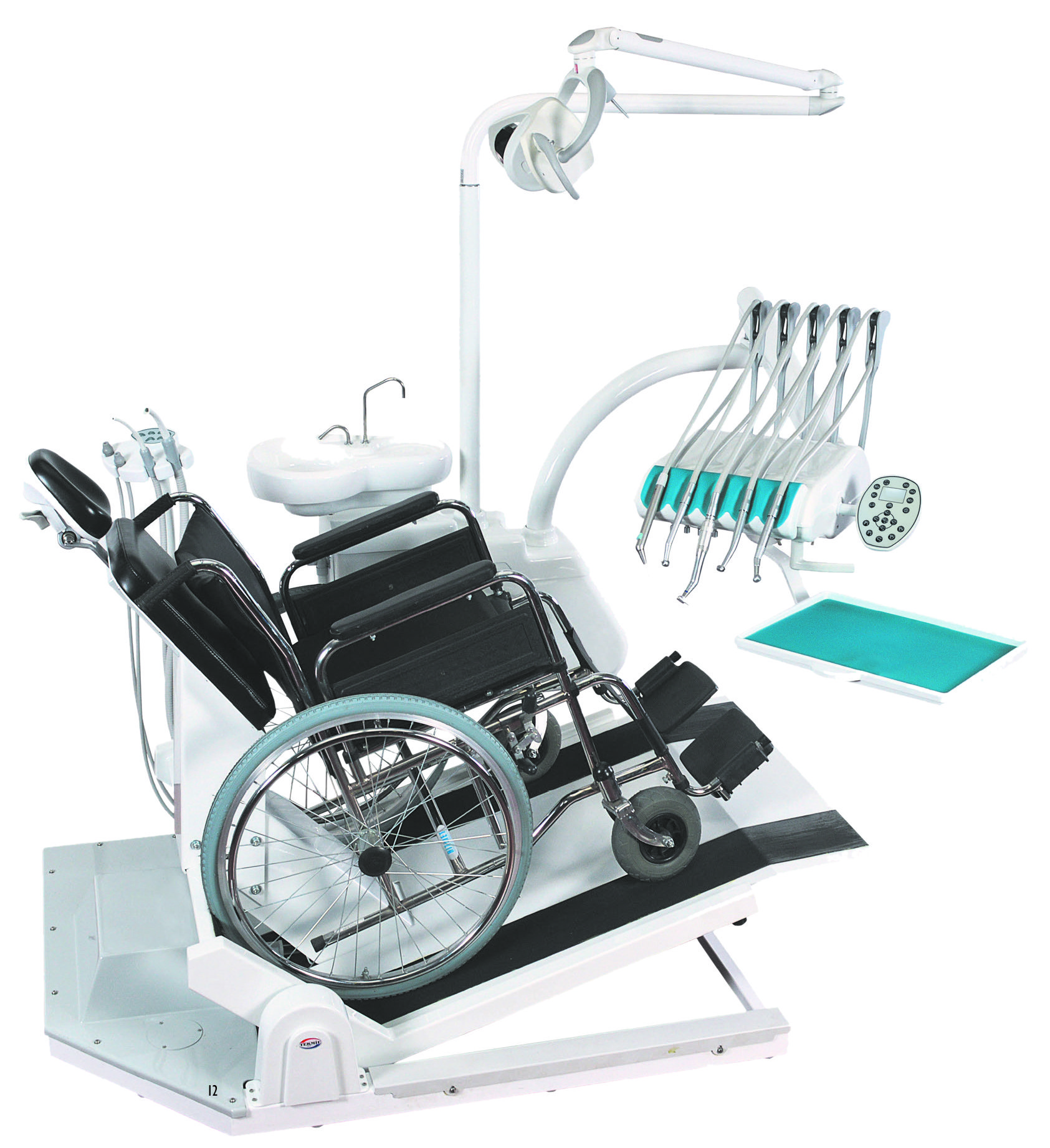 Dental Unit With Wheelchair Platform
