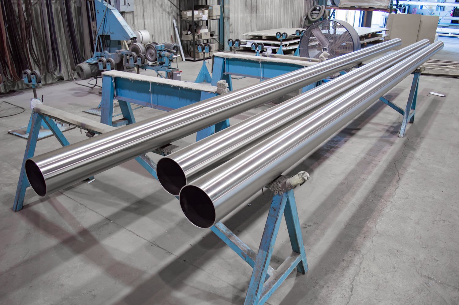 Polished Stainless Steel Pipe Fabrication CMPI