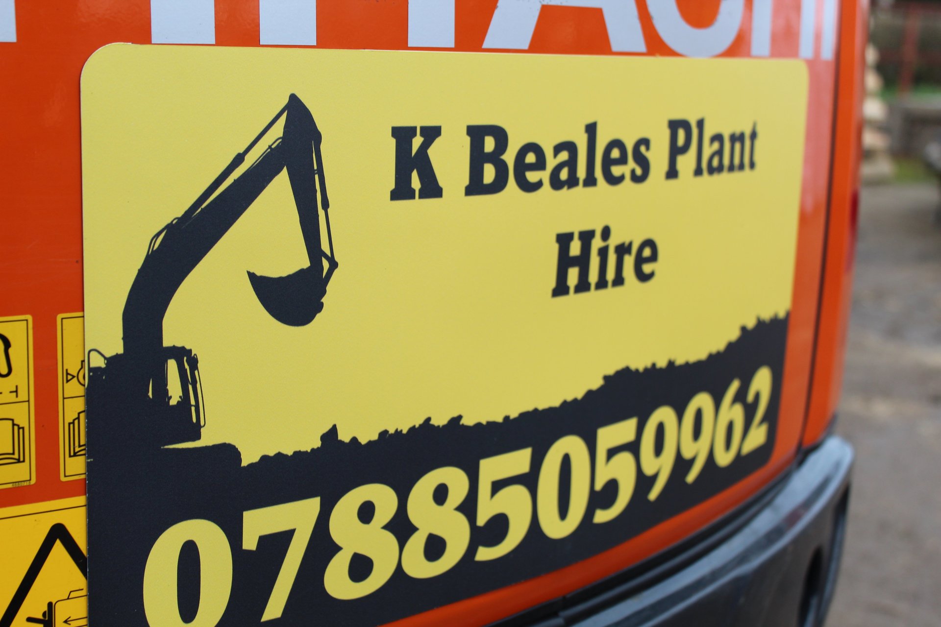Water pump hire from K Beales Plant Hire