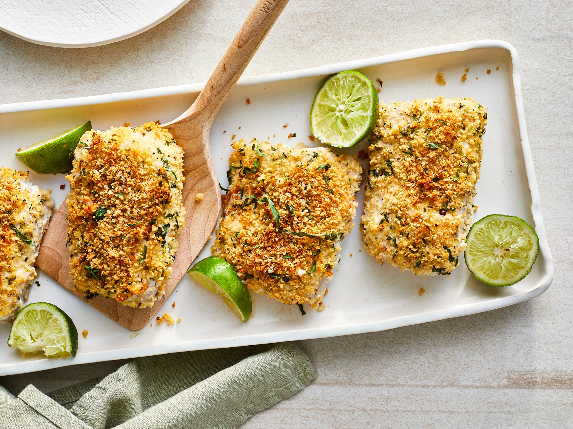 Mahi Mahi o Dorado crispy al horno