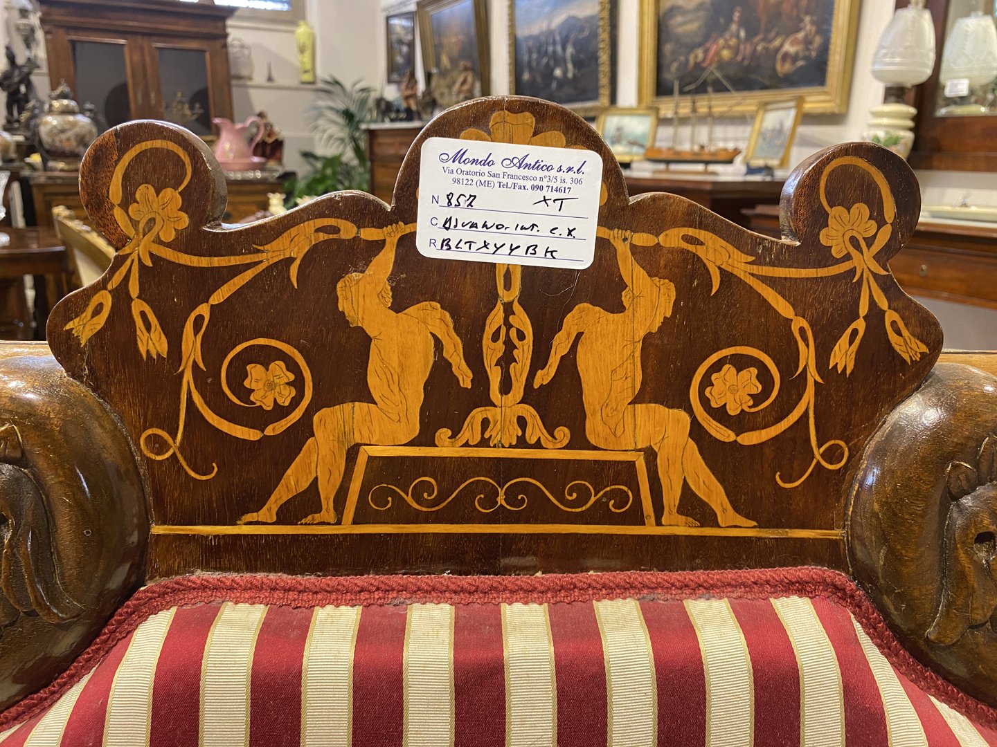 Imbottiti d'epoca Messina Mondo Antico Mobili di Antiquariato