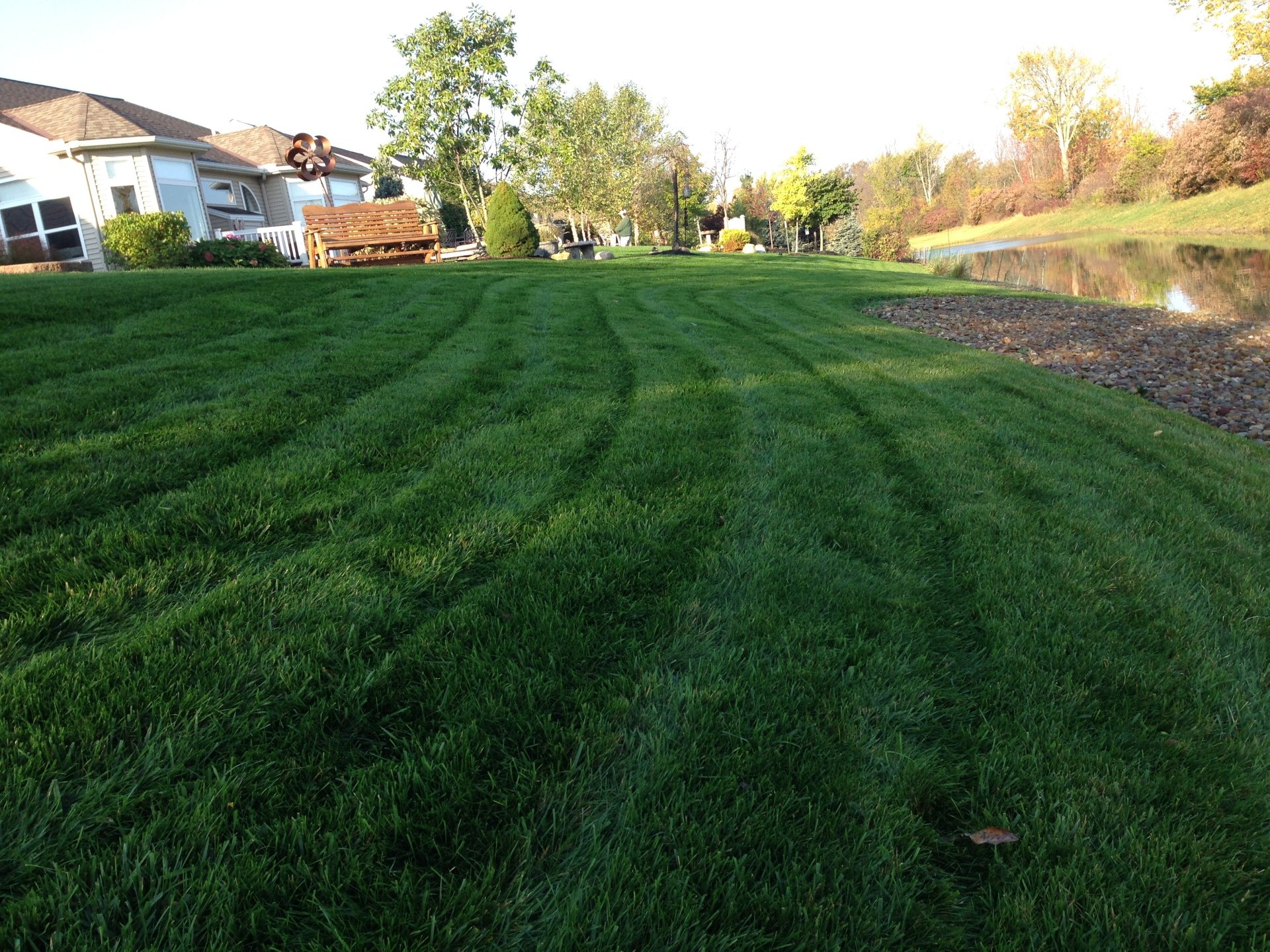 Lawn Aeration & Top Dressing in Westlake, Ohio Yards Done Right