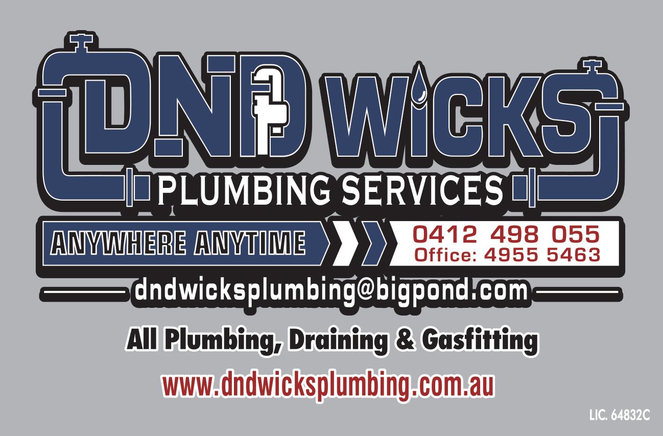 Contact DND Wicks Plumbing Newcastle