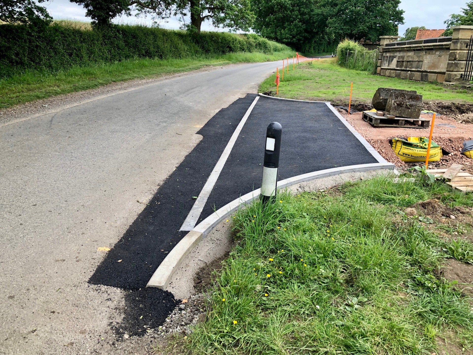 Dropped Kerbs Holland Wing Civil Engineering Ltd