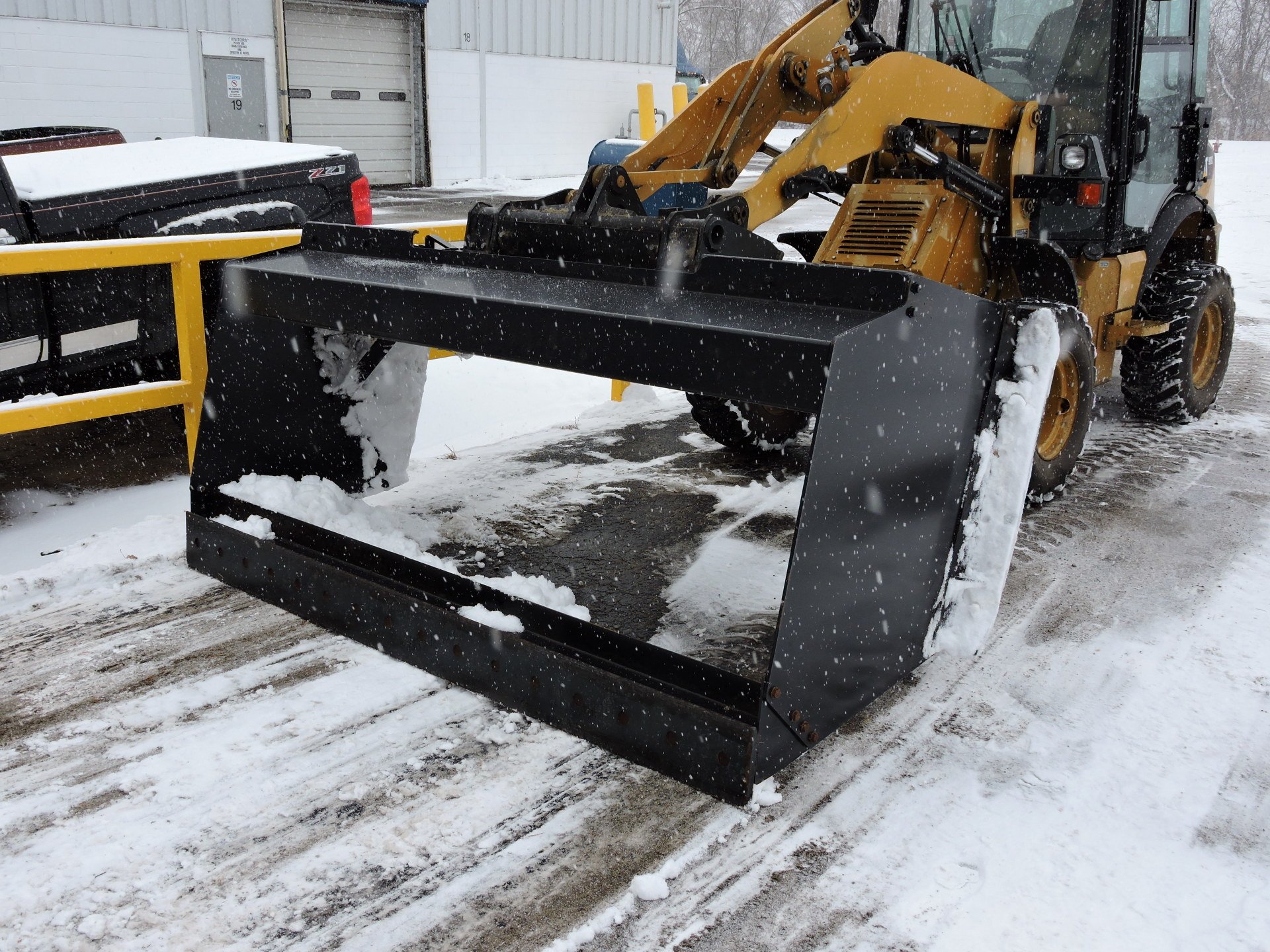 Snow Pusher Attachment Berlon Industries