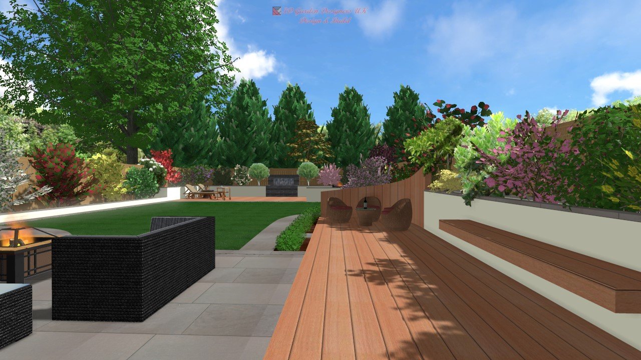 VR garden design concept Great Amwell Ware