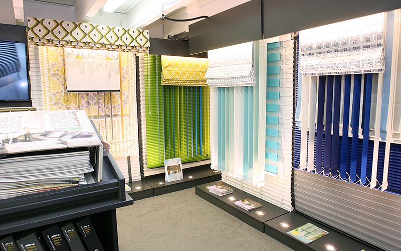 Curtains and blinds showroom in Lisburn