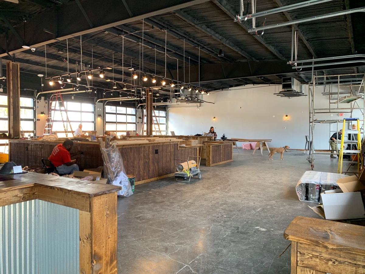 Louisville's first dog park bar preparing for grand opening in the