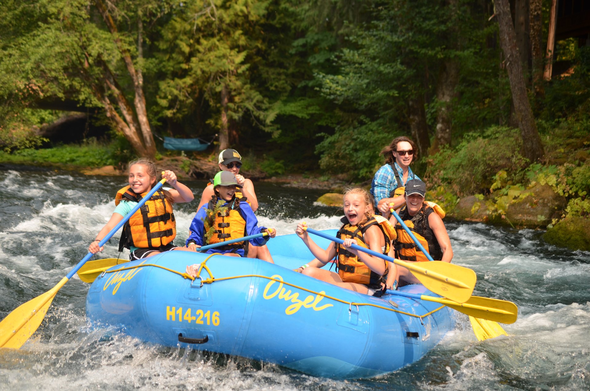 Ouzel Outfitters White Water Rafting Oregon