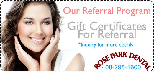 San Jose 4082981600 San Jose Dentist Rose Park Dental Promotions