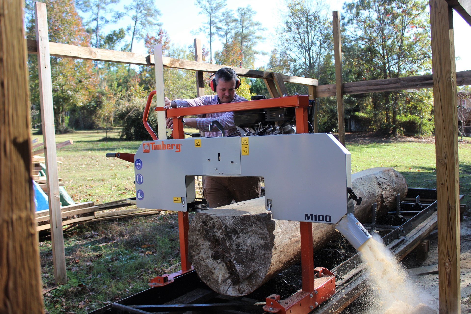 North Carolina Hobby Farmer Plans Retirement with a Portable Sawmill