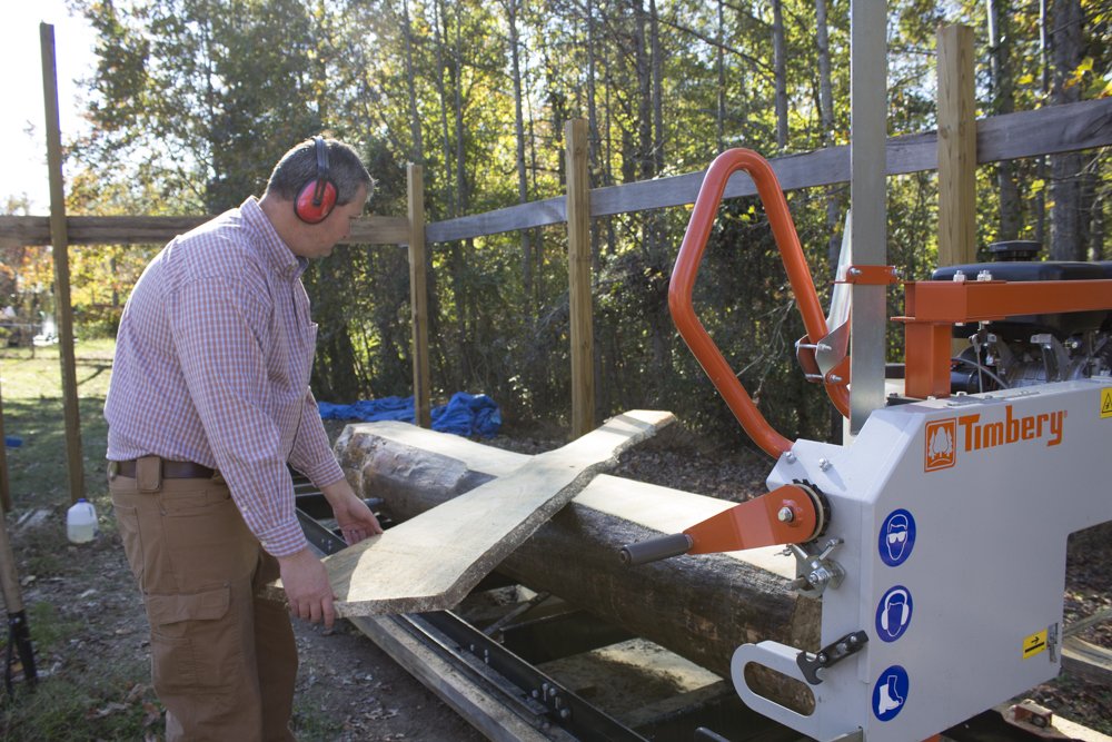 North Carolina Hobby Farmer Plans Retirement with a Portable Sawmill