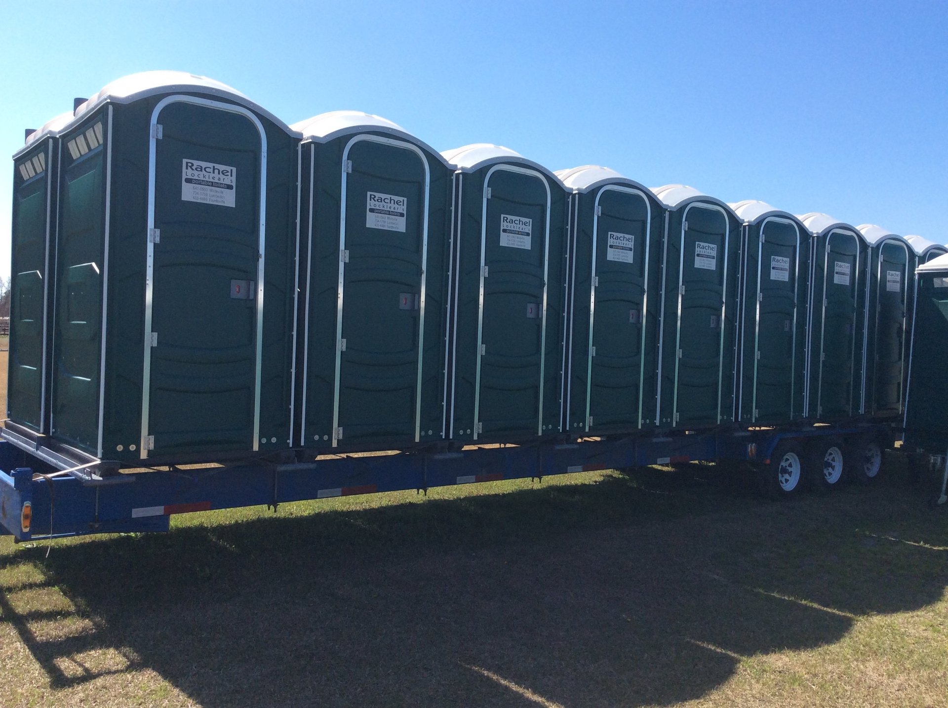 Porta Potty Rentals Fayetteville, NC Rachel Locklear's Portable Toliets