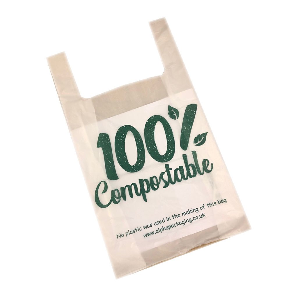 100 Compostable Vest Bags