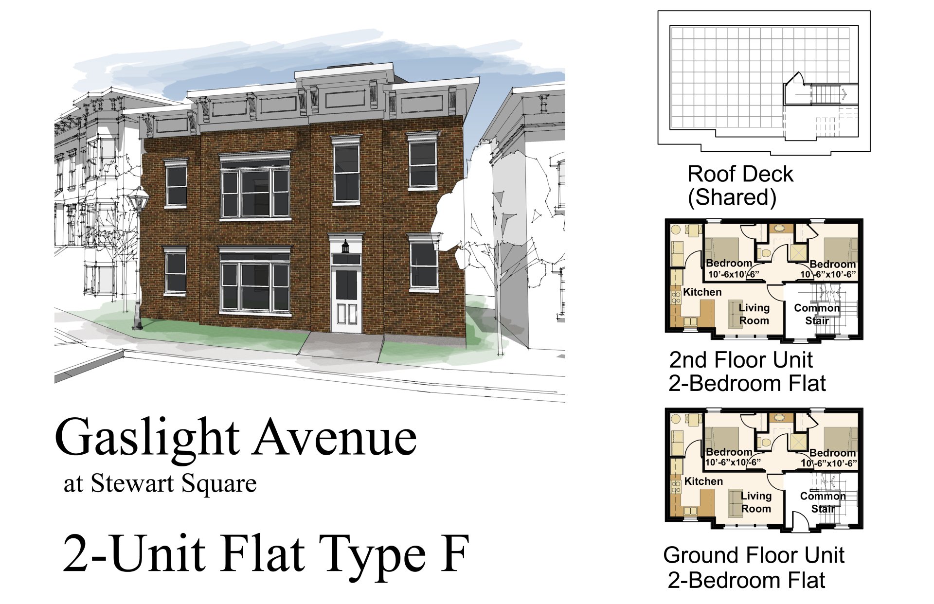 2 BedroomTownhouses for Rent Oxford Ohio Gas Light Brownstones