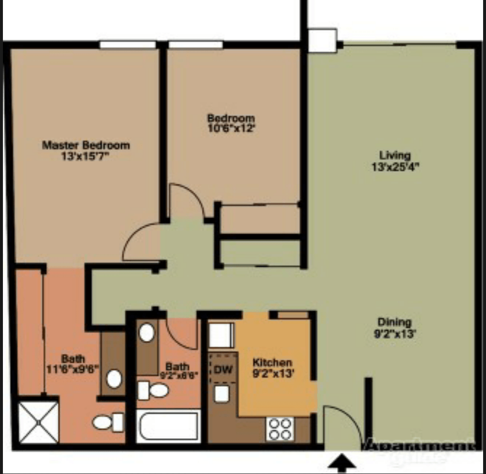 Floorplans Westwinds Apartment Homes
