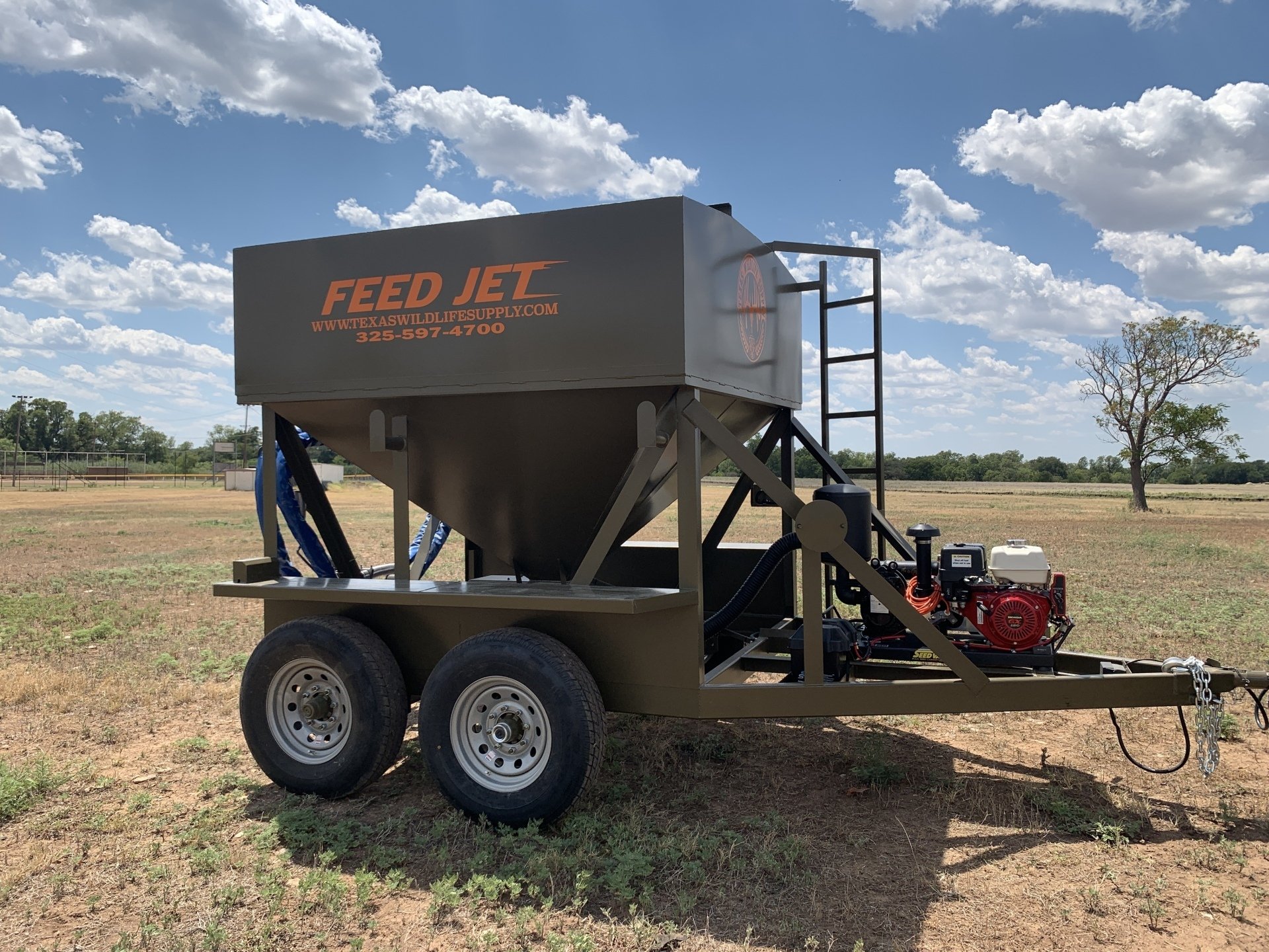 Feed Jets Pneumatic Feed Handling System Texas Wildlife Supply