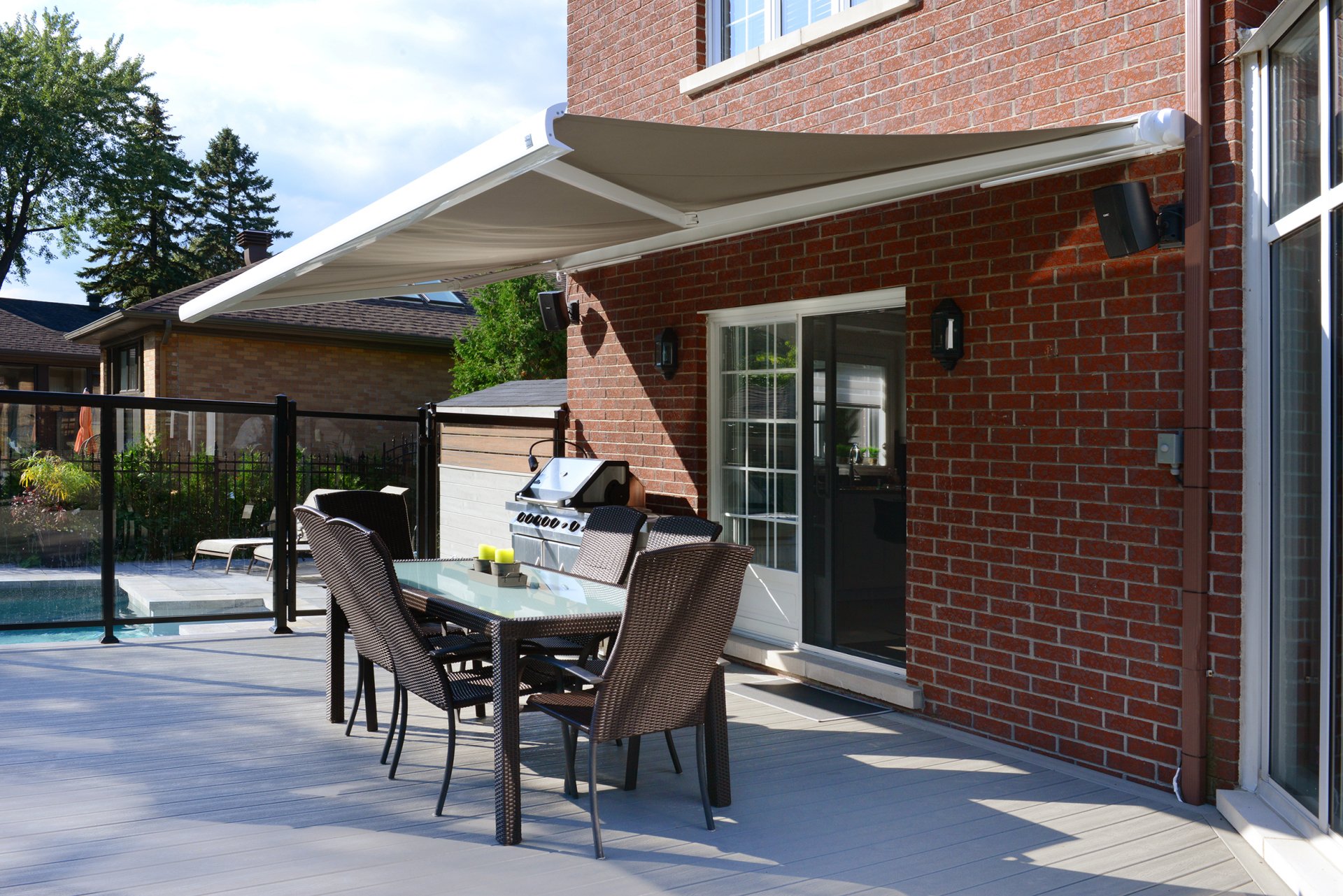 COVERTECH Retractable Awnings Patio Awnings Made in Canada