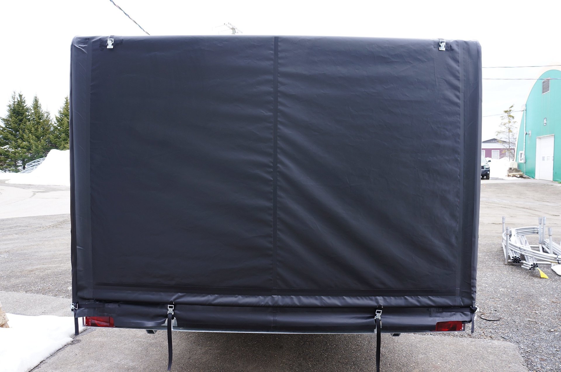 CoverTech Inc. Trailer Enclosures Low Shipping Cost Canada & USA