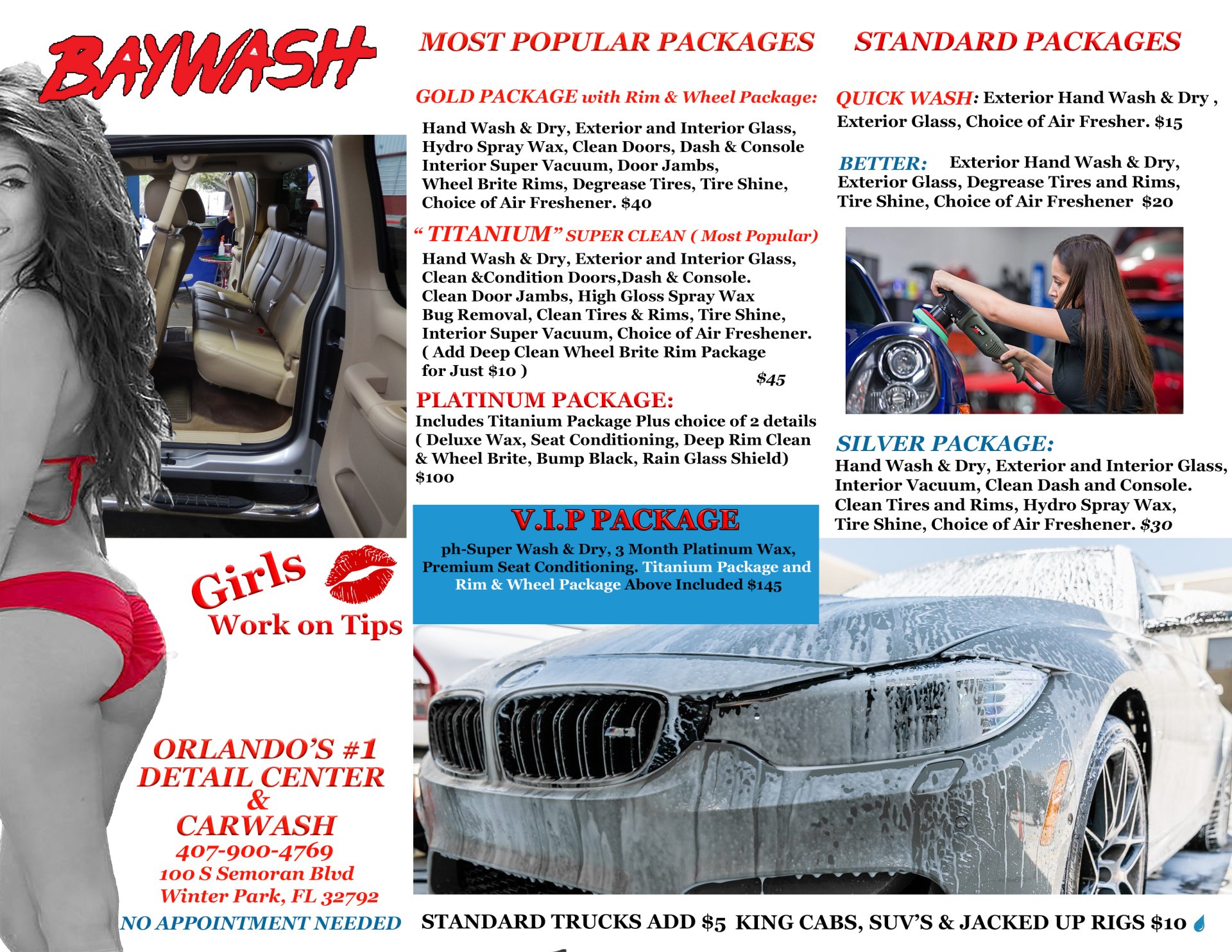 Baywash Bikini Car Wash Car Wash Training