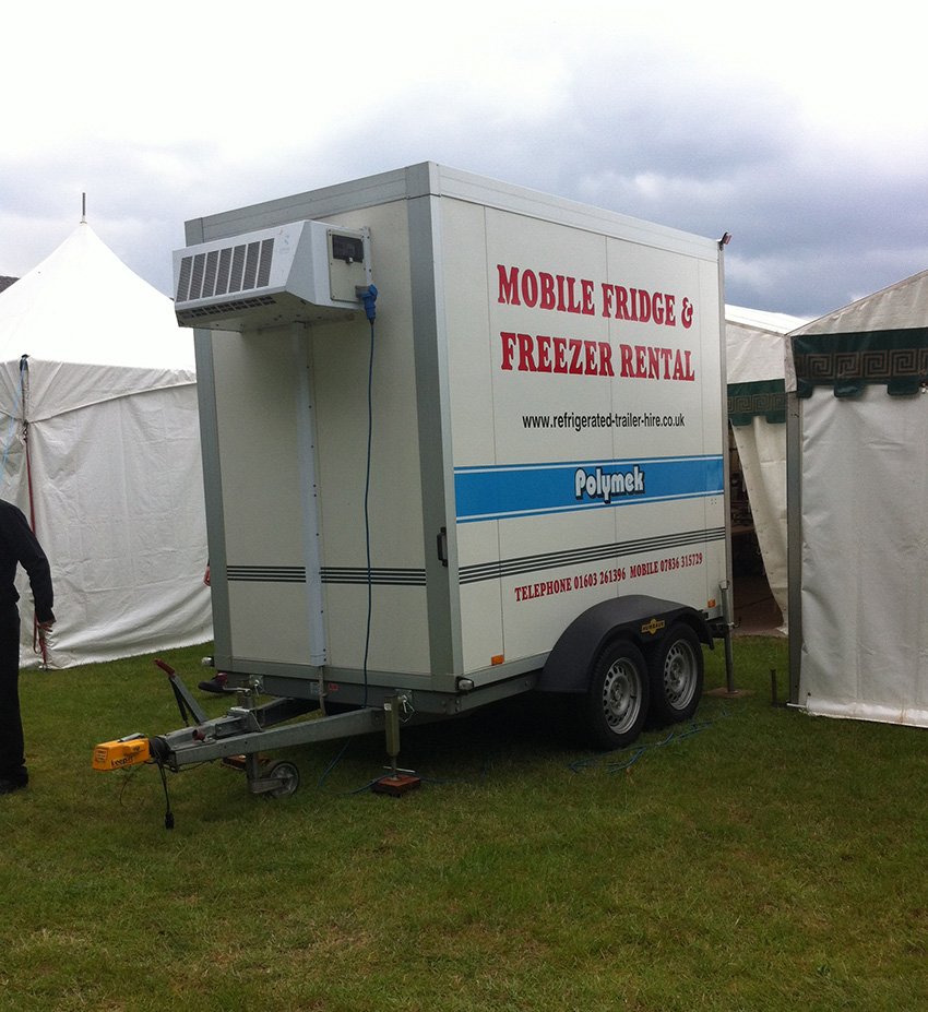 Freezer trailer rental Polymek Refrigerated Trailer Hire