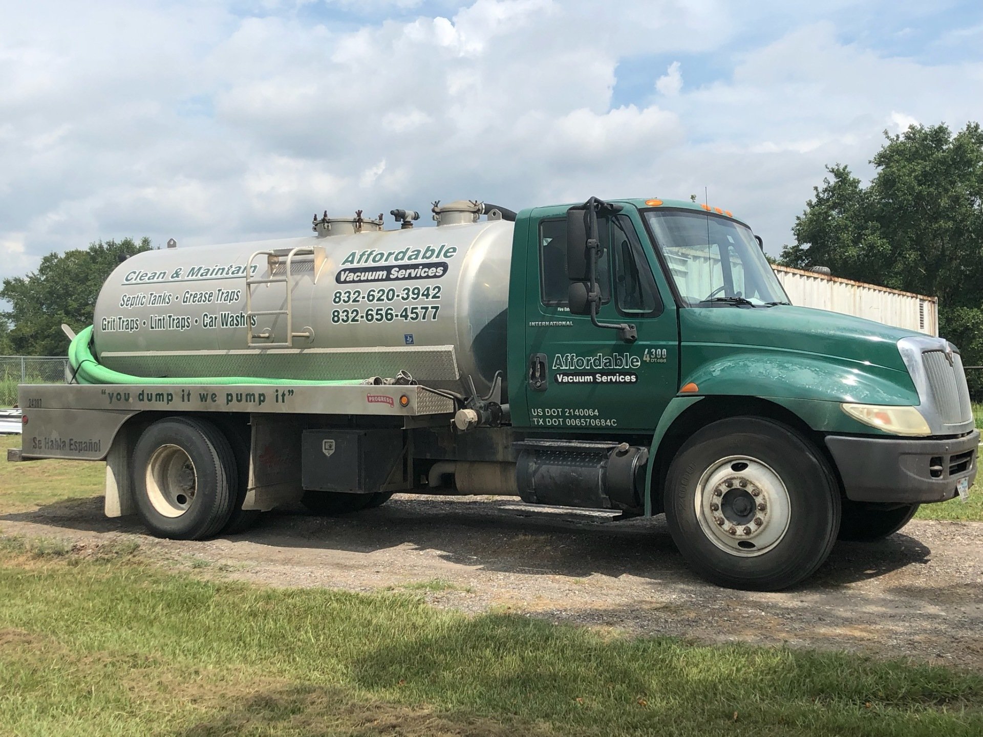 Septic Pumping Alvin, TX Affordable Septic