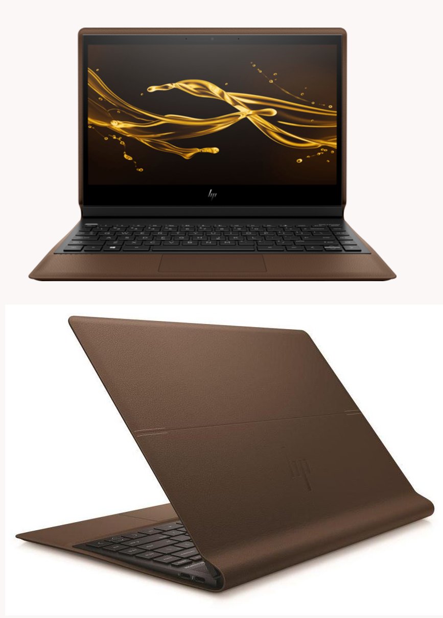 New HP Leather Laptop