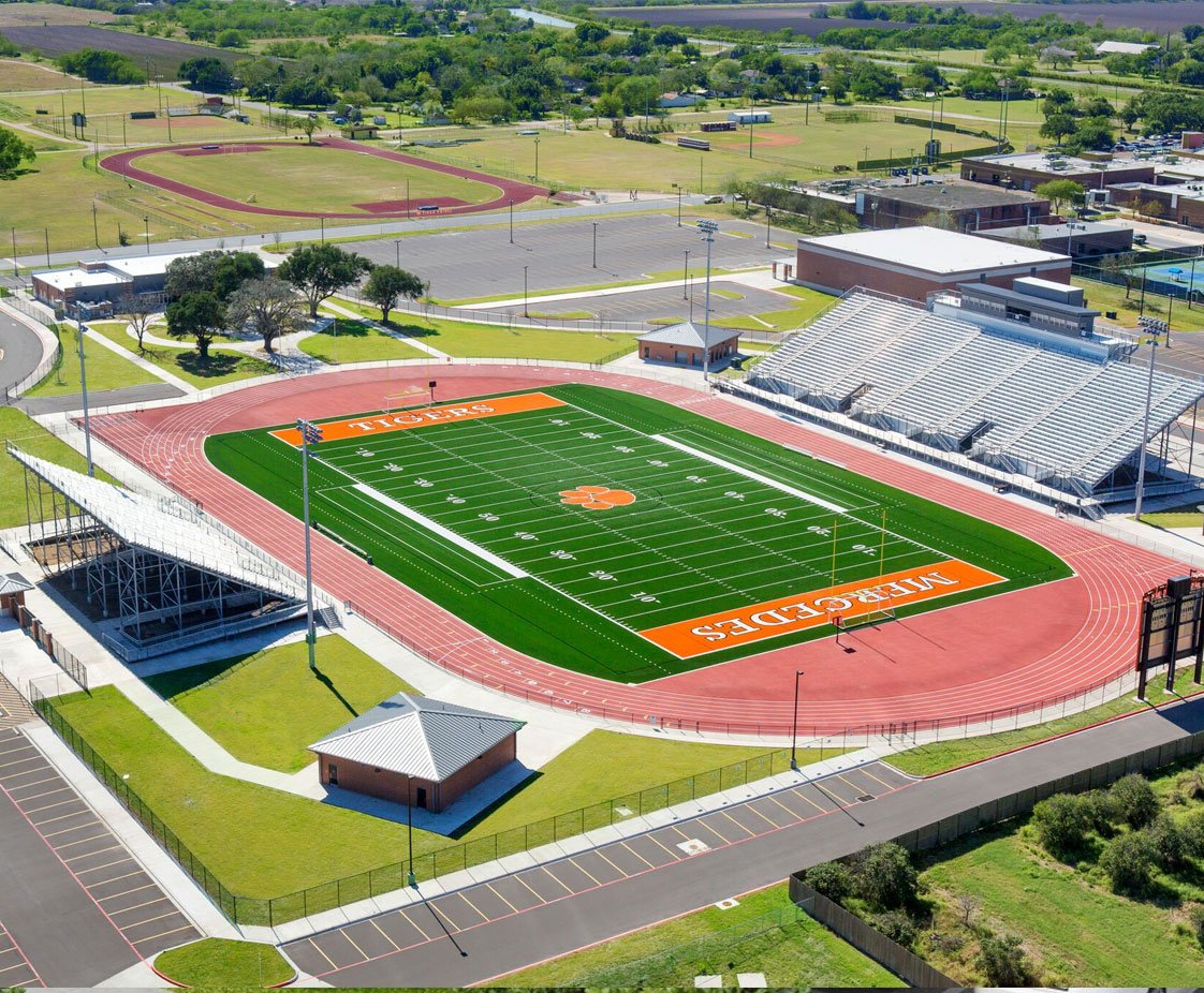 Chanin Engineering Our Work Mercedes ISD Athletic Complex