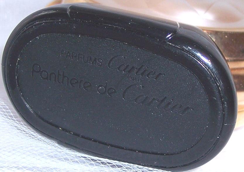 Cartier Black Panthers "Pantheres" Perfume Bottle