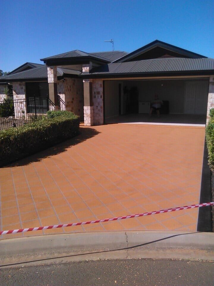 Decorative Concrete Toowoomba Deon Shaw Concreting