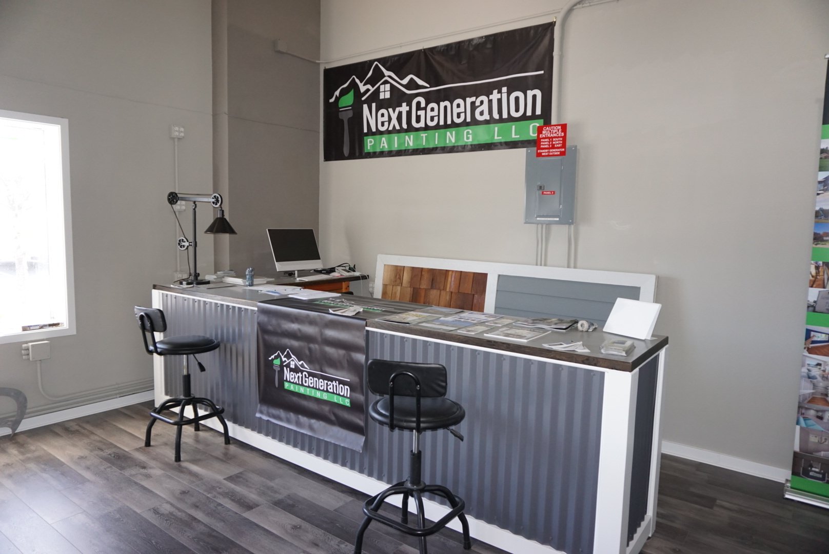 Our Showroom Bellingham, WA Next Generation Painting, LLC