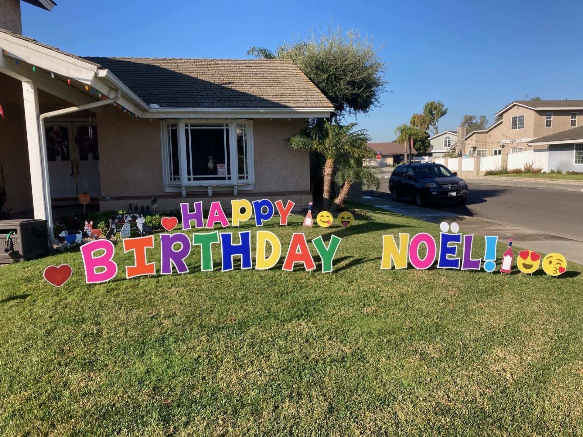 Birthday Yard Sign, Rent A Sign Near Me, Card Your Yard, Denver, CO