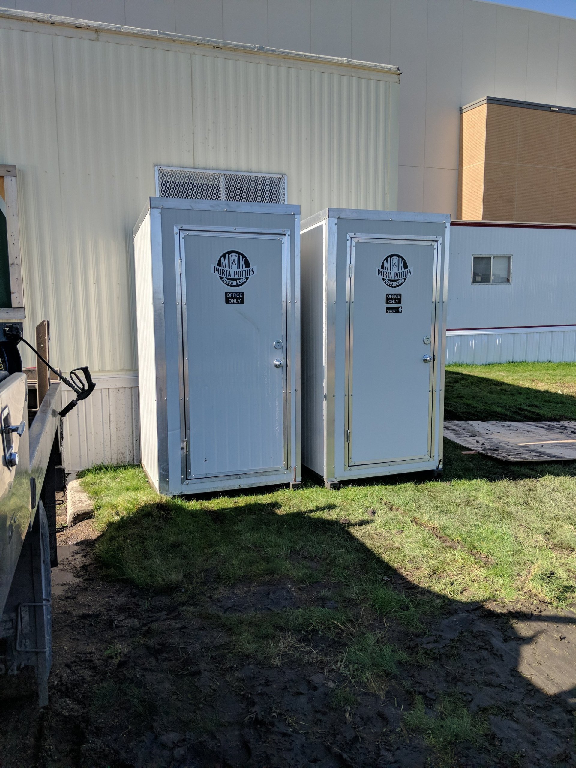 Heated Portable Restrooms Grand Forks, ND M & K Porta Potties