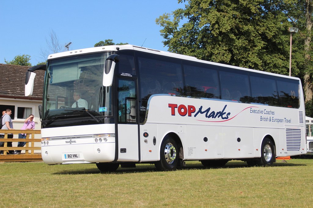 Coach hire services from Top Marks