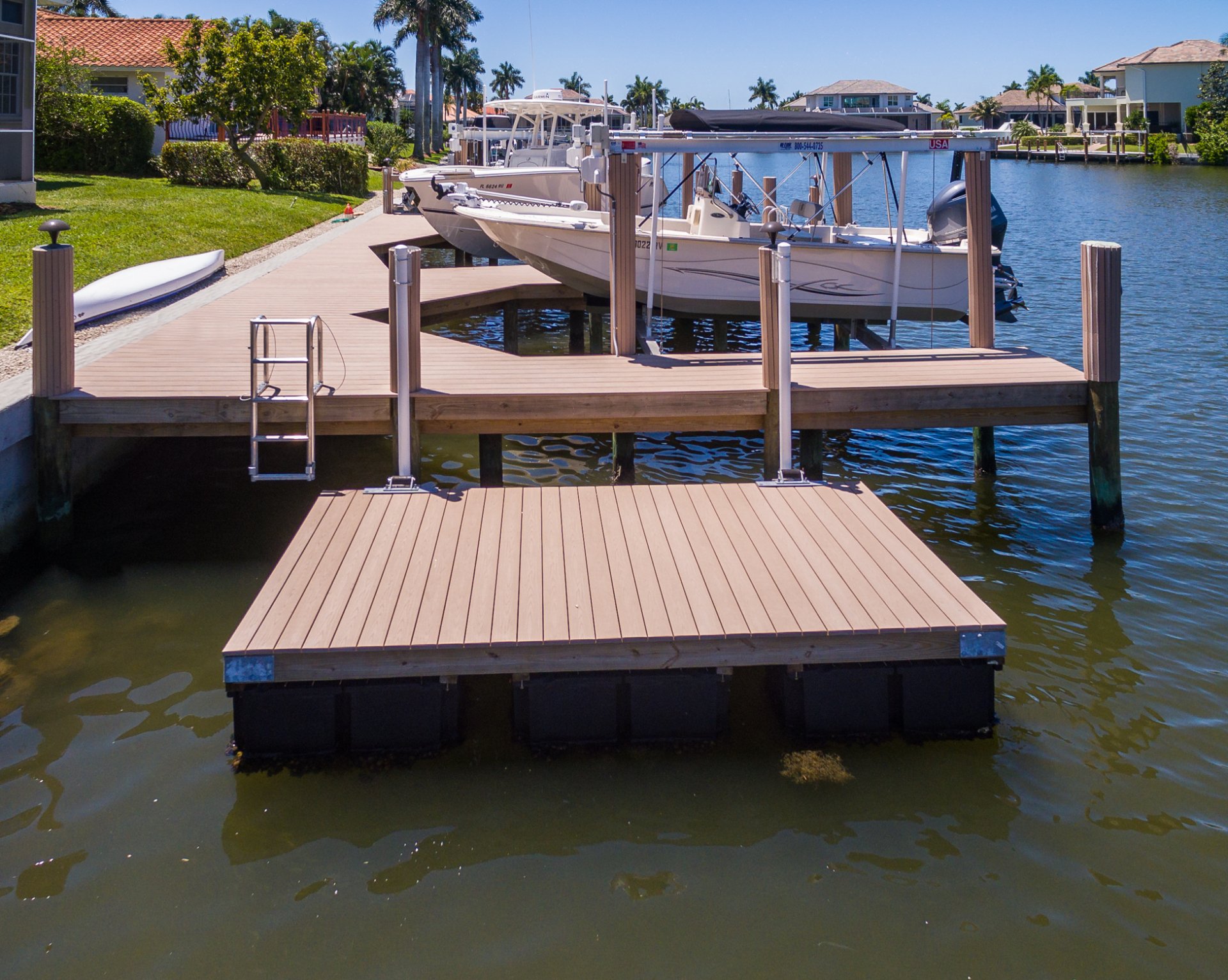 Floating Docks Designs Marco Island and Naples, FL Collier Seawall