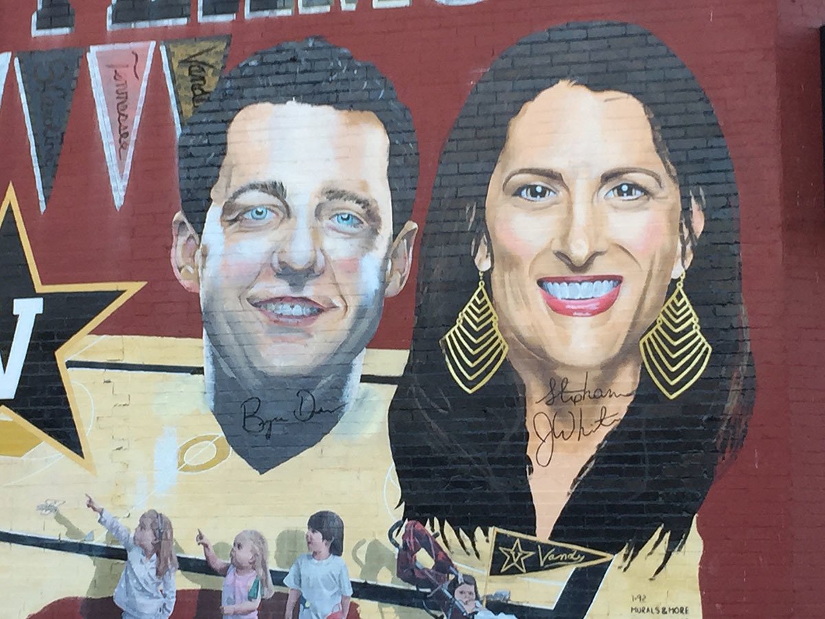 Murals & More Unique Exterior Mural Art Features Vanderbilt Coaches