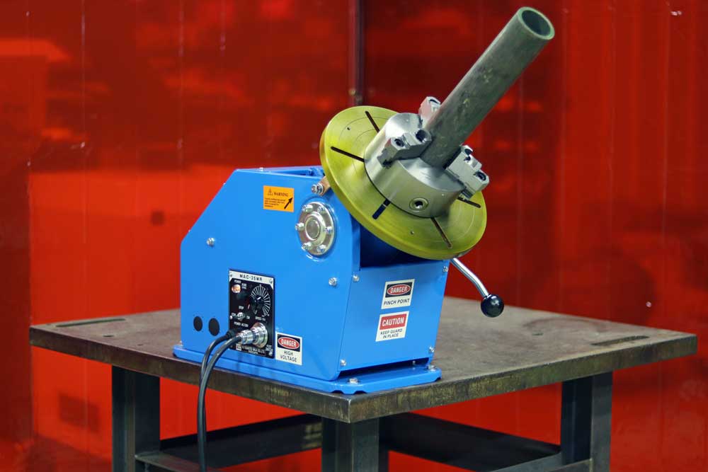 Benchtop Welding Positioner Small PS1F AllFab Corp.