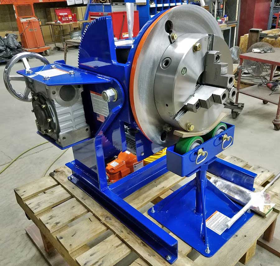 Welding Positioner Model 1504 1500 Pound Capacity Made in USA