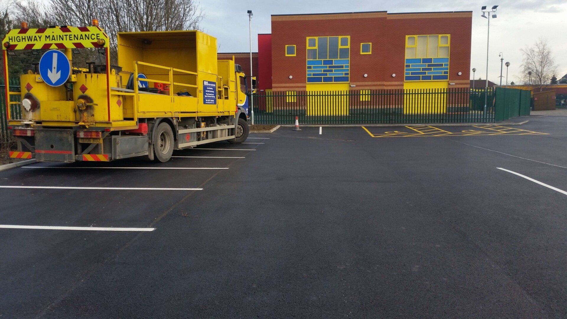 Line marking BDS Yorkshire