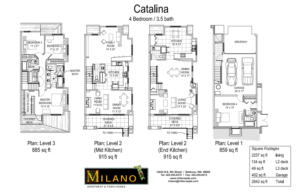 Milano Townhomes Milano Apartment and Town Homes, LLC