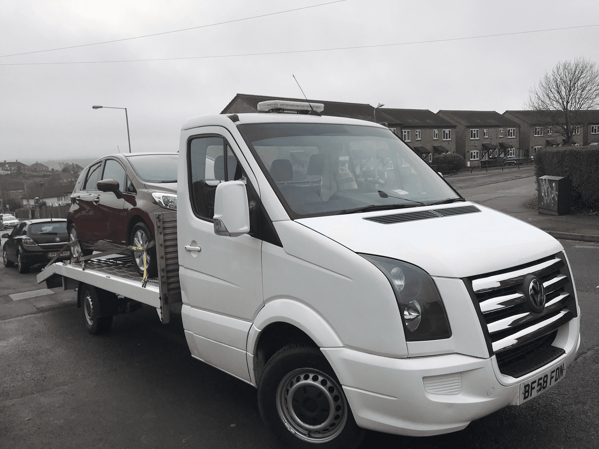Vehicle recovery specialists at FFH Recovery & Car Transport