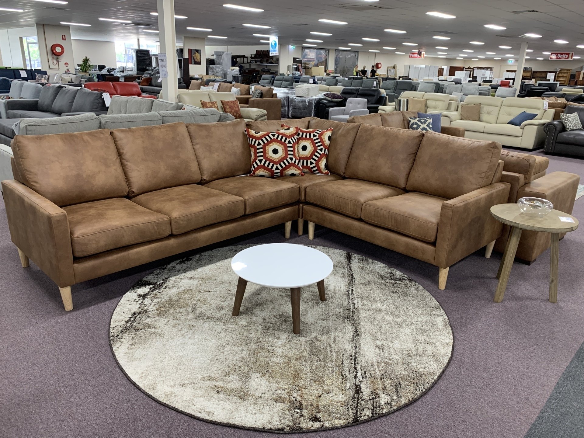 Fabric Sofas for Brisbane Furniture ‘N’ More Super Warehouse