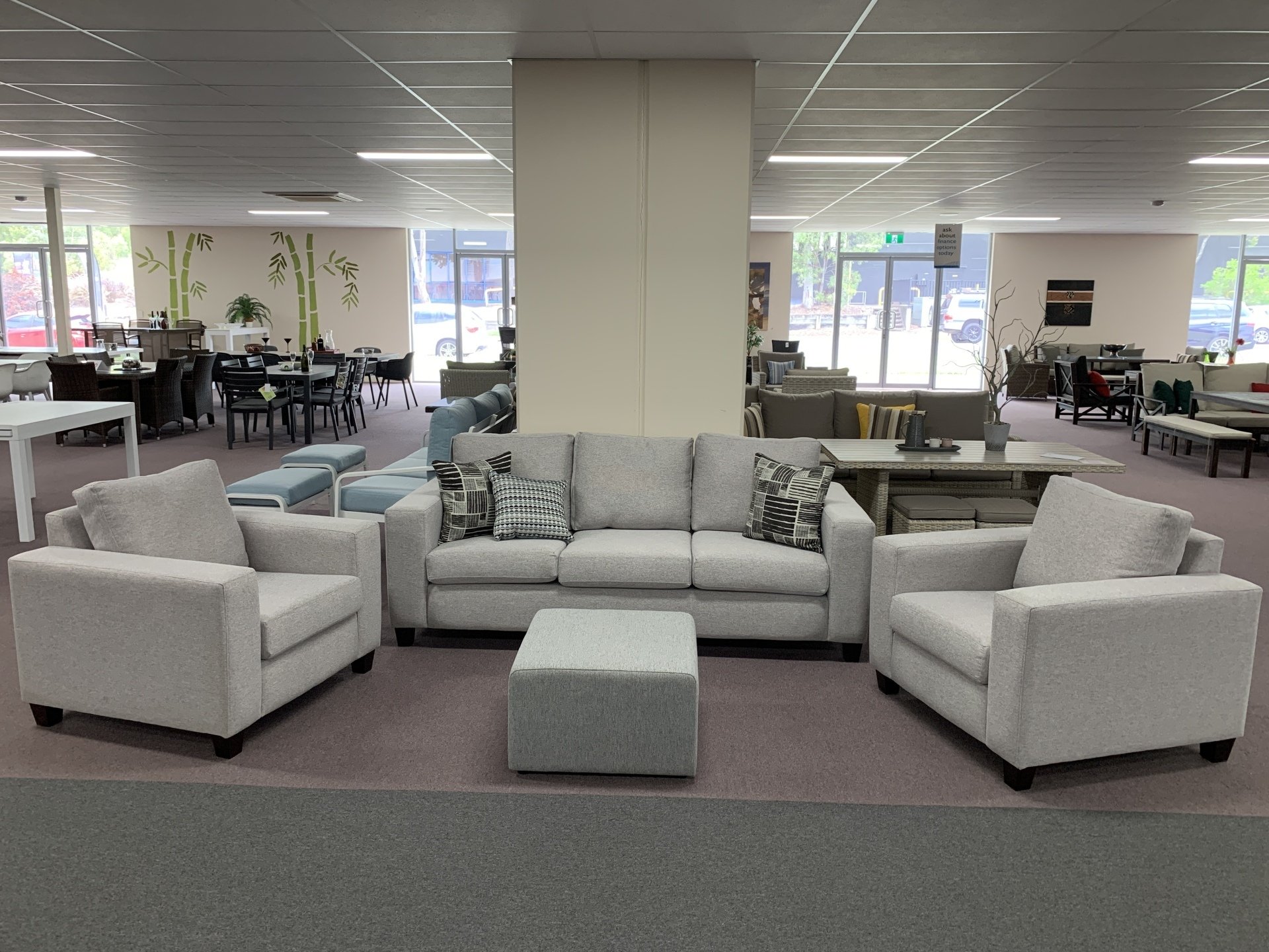 Fabric Sofas for Brisbane Furniture ‘N’ More Super Warehouse