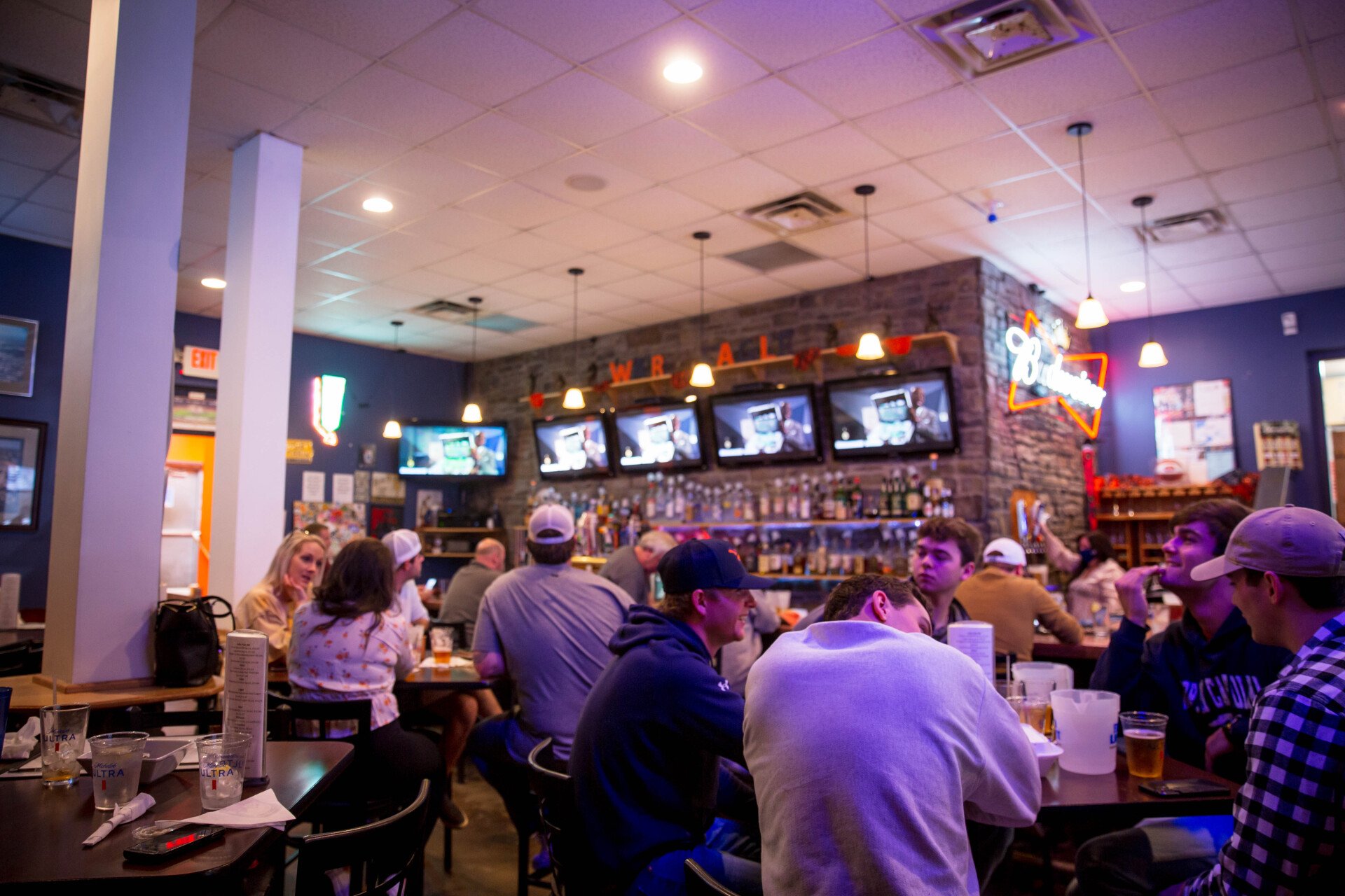 Halftime Sports Bar & Grill in Downtown Auburn, Alabama